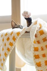 Waffle Puff Blanket
